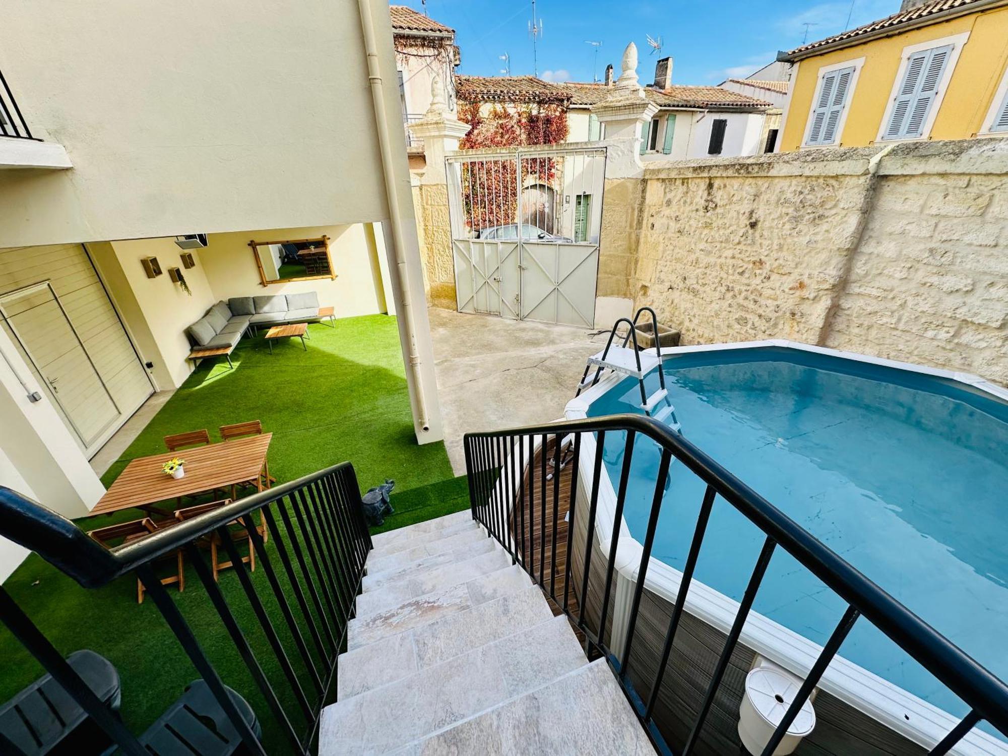 Les Appartements Du Mas - Rose Marie Aigues-Mortes Exteriör bild