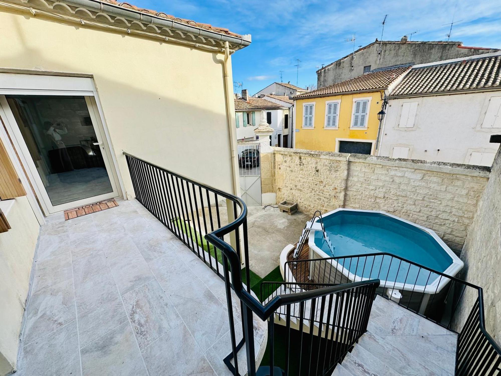 Les Appartements Du Mas - Rose Marie Aigues-Mortes Exteriör bild
