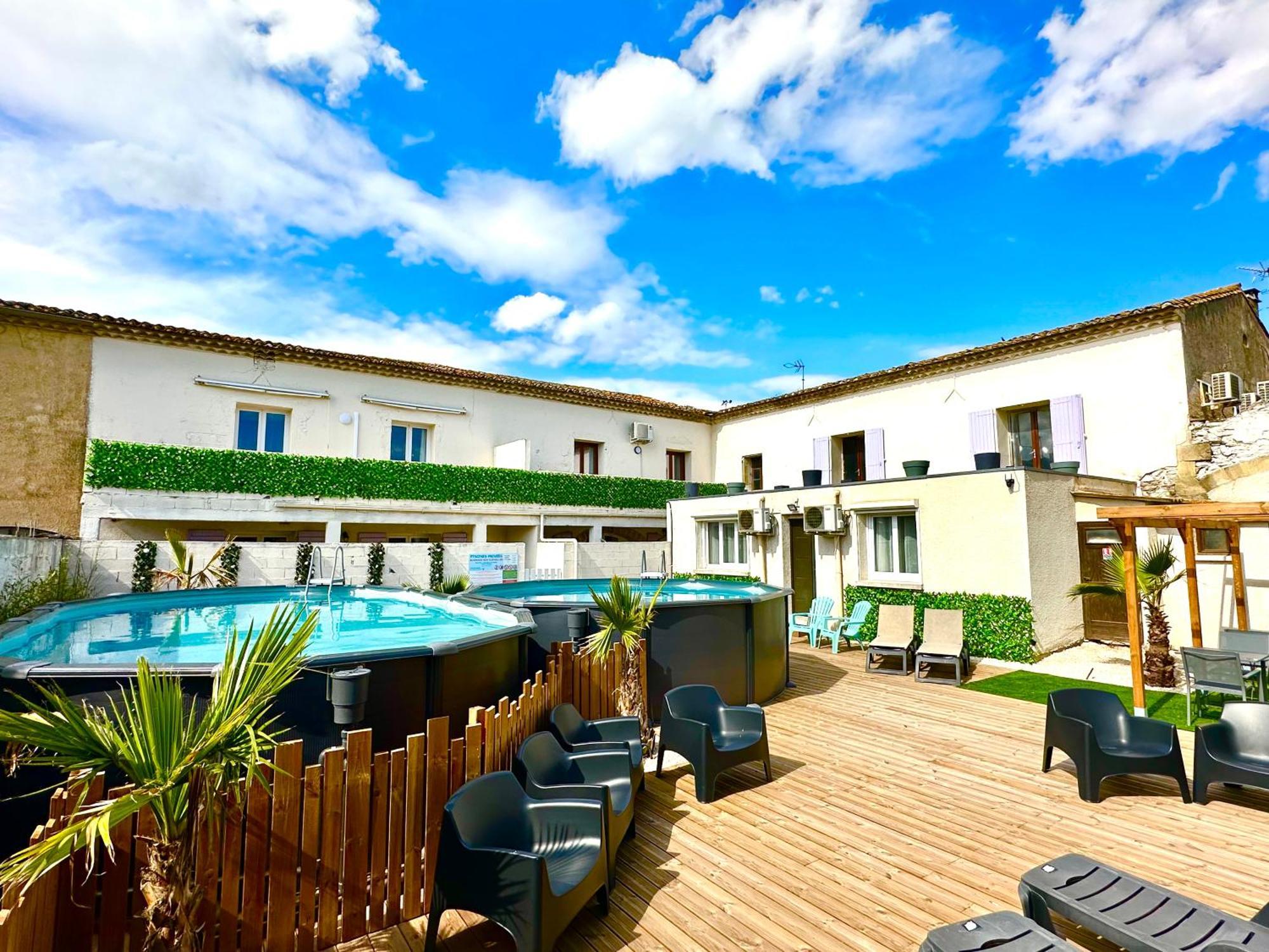 Les Appartements Du Mas - Rose Marie Aigues-Mortes Exteriör bild
