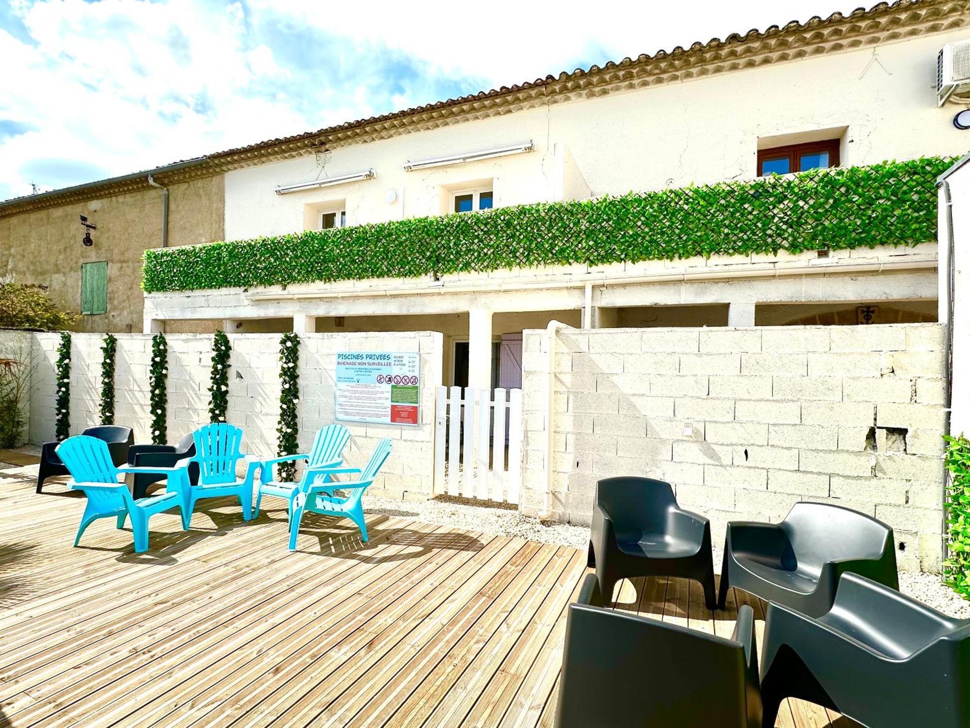 Les Appartements Du Mas - Rose Marie Aigues-Mortes Exteriör bild